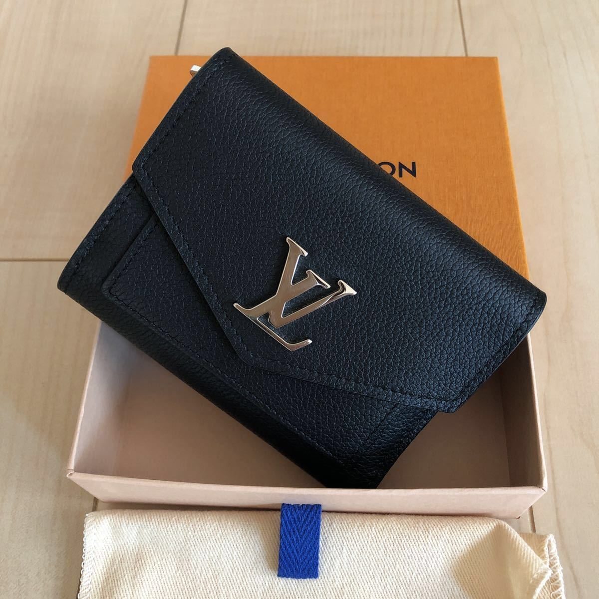 美品✨ルイヴィトン 三つ折財布 マイロックミー コンパクト トリヨン