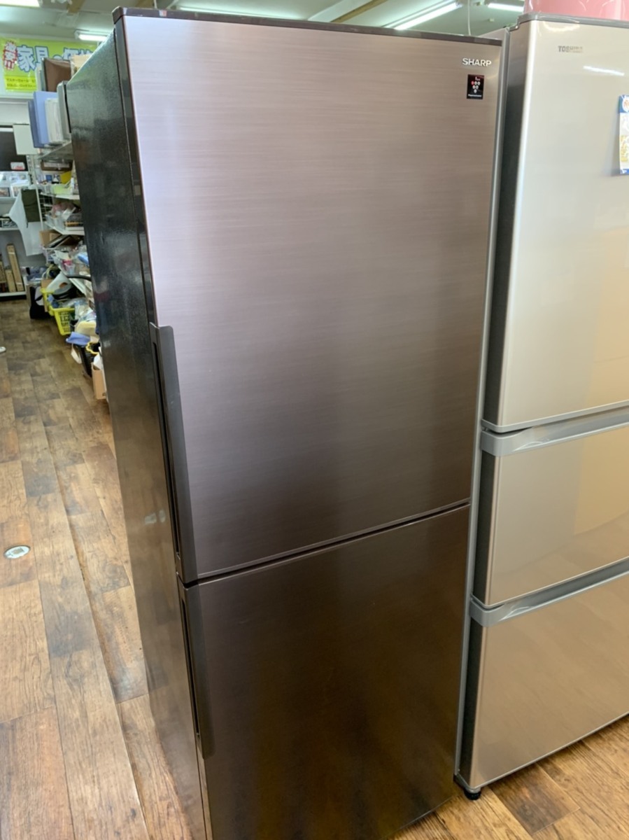 美品】SHARP 280L冷蔵庫（2019年製・SJ-PD28E-T）