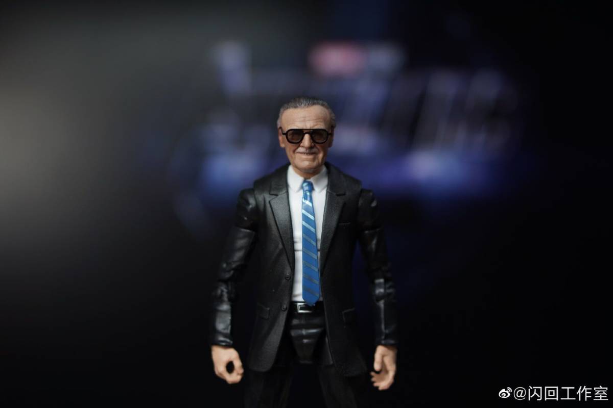 新品未開封】閃回studio スタン・リー風1/12フィギュアマーベル