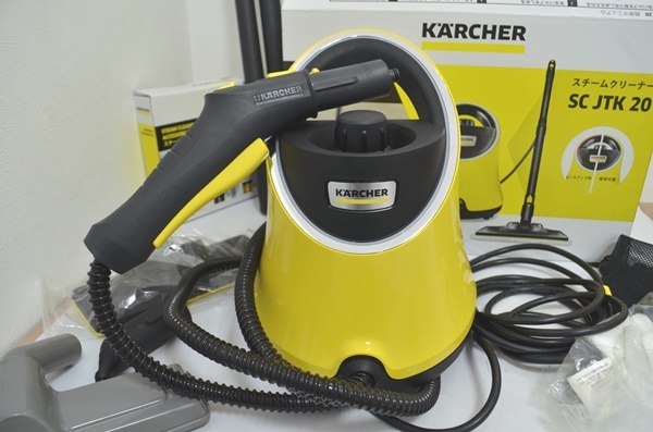 ケルヒャー スチームクリーナー SC JTK 20 イエロー KARCHER◇高圧洗浄