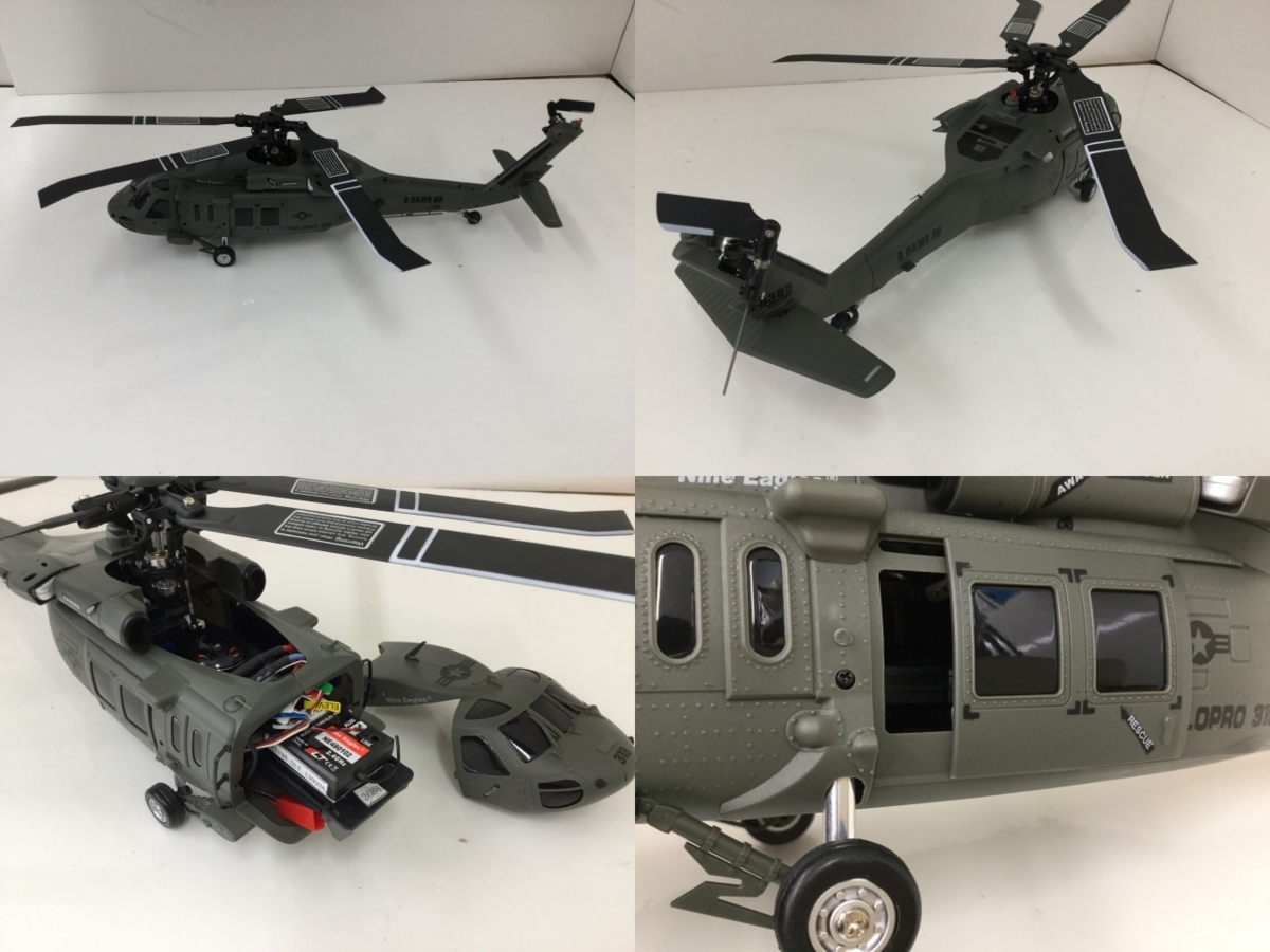 ジャンク品】Nine Eagles SOLO PRO 319 B.HAWK60 ジャンク品】Nine