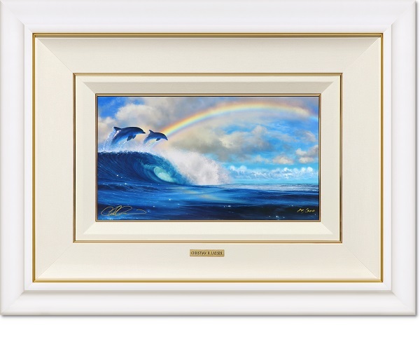 C*O様 クリスチャン ラッセン シーフライト 作品保証書付き 本物 110cm C*O