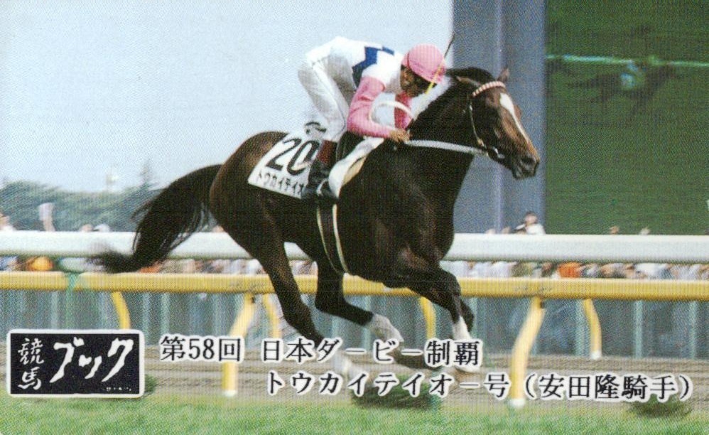 91 日本ダービートウカイテイオー単勝馬券