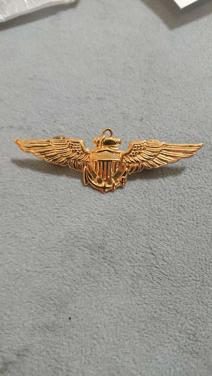 ☆1940年代＊アメリカ軍＊海軍＊パイロット章（実物） 【公式通販】
