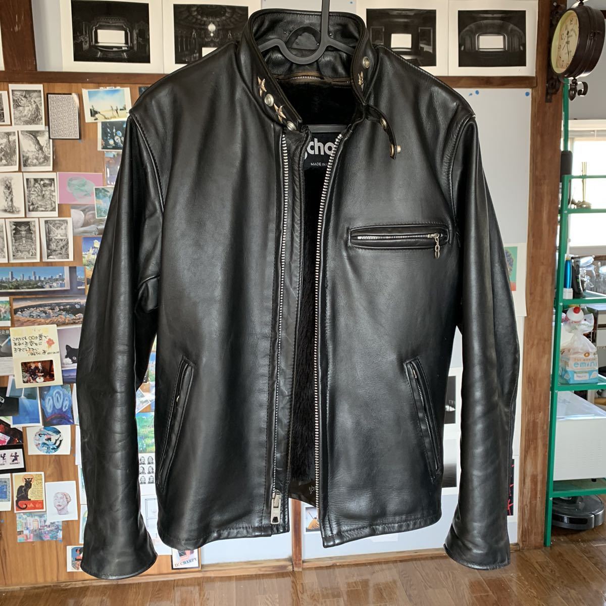 Schott シングルライダース 141 サイズ 36 ブラック 【公式通販】