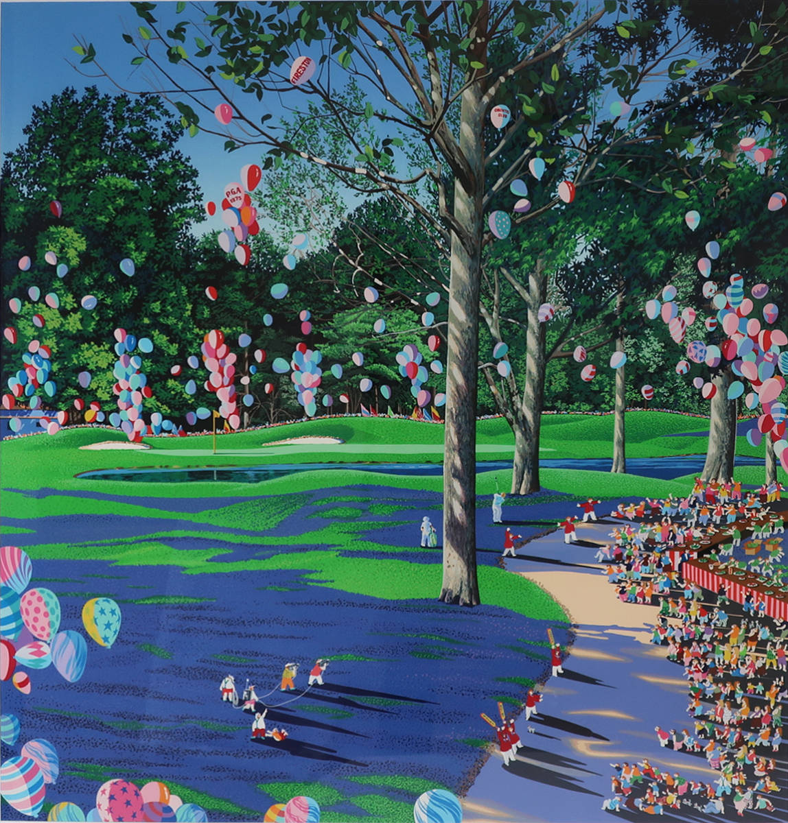 ヒロヤマガタ、エディションNo.1ジャックニクラウス、ヤマガタWサイン