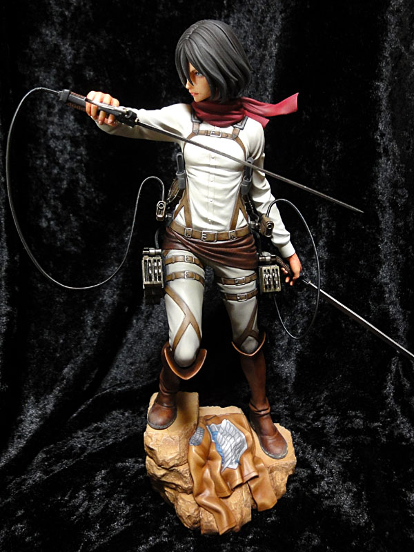 進撃の巨人 ミカサ・アッカーマン ガレージキット ガレキ スタチュー