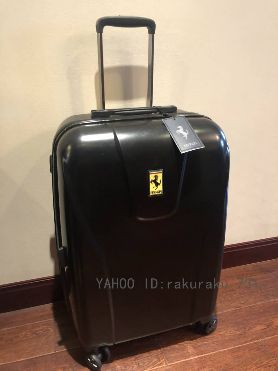 新品未使用 Ferrari フェラーリ キャリーケース シェルケース 自立式