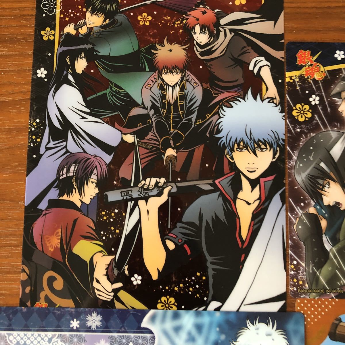銀魂 カード 20枚セット 坂田銀時 神楽 土方十四郎 沖田総悟 桂小太郎