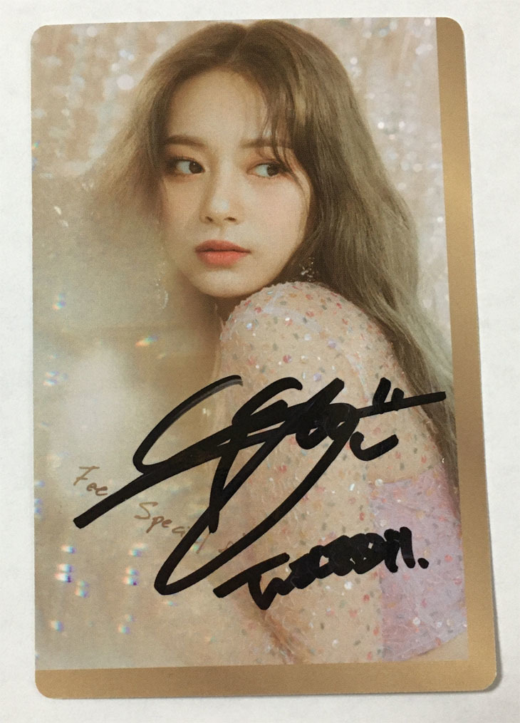 TWICE ENEMY タワレコ 直筆サイン入りチェキ ツウィ ツウィ サイン入り