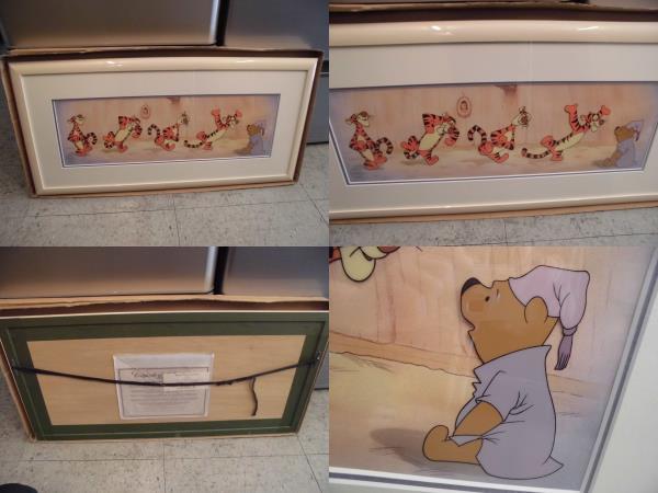 くまのプーさん ティガー セル画 5000枚限定品 1995年 くまのプー
