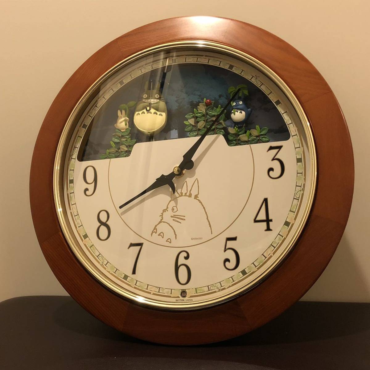 ジャンクとなりのトトロ からくり時計 リズム時計