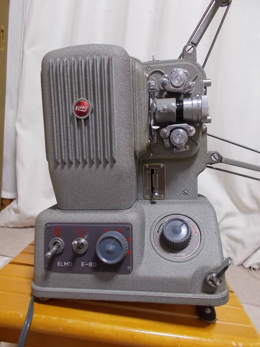 ☆エルモ ELMO F-80 8mmフィルムプロジェクター 8ミリ映写機☆
