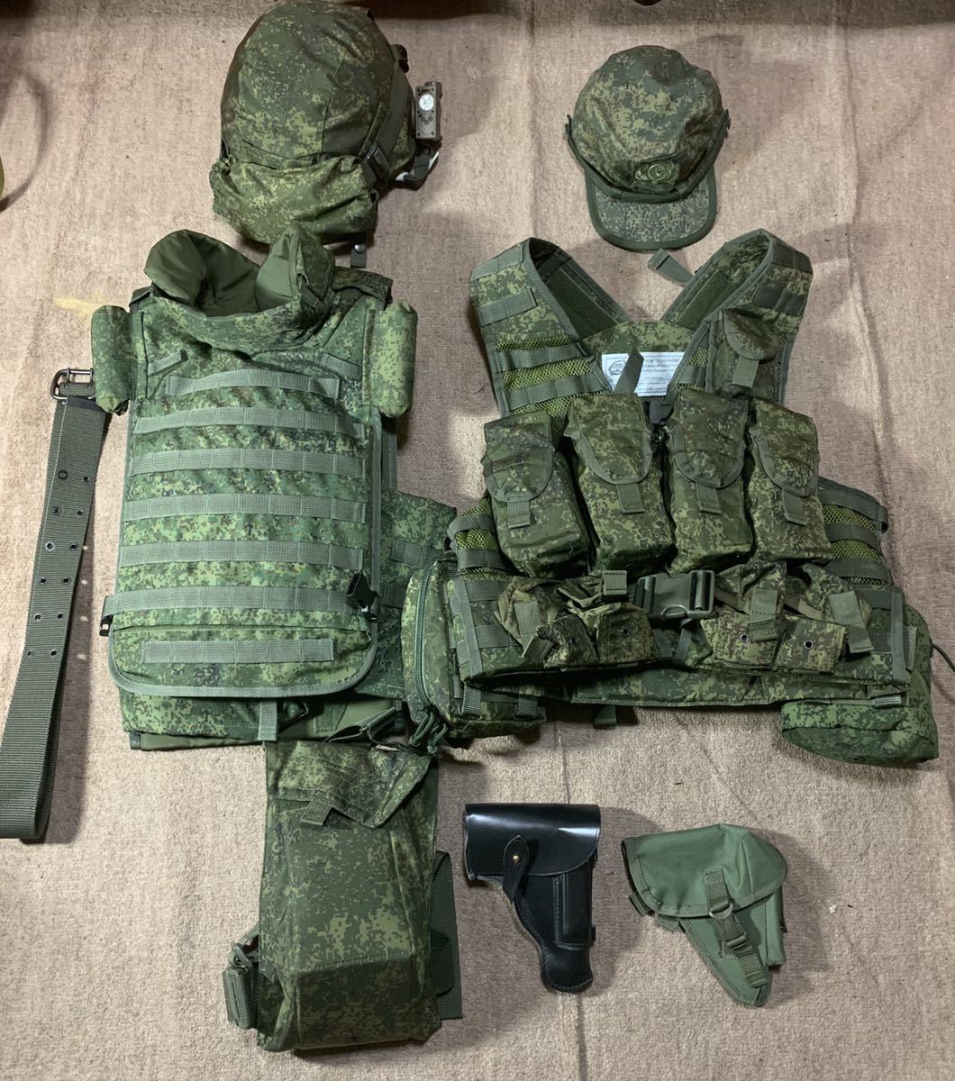 ロシア軍 実物 チェチェン紛争 6B5-19 ボディーアーマー サイズ2