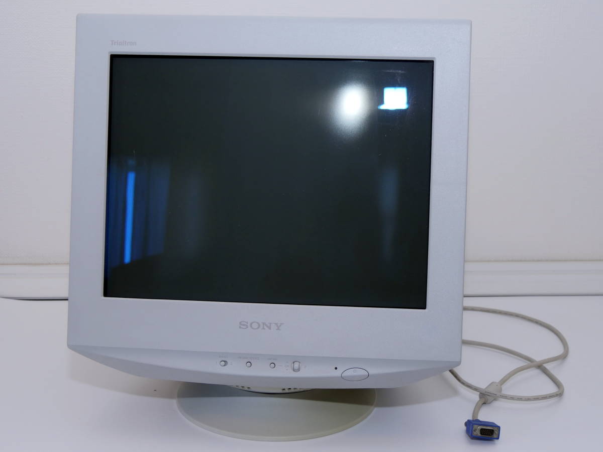 SONY 平面ブラウン管搭載19型トリニトロン ディスプレイCPD-G420 SONY