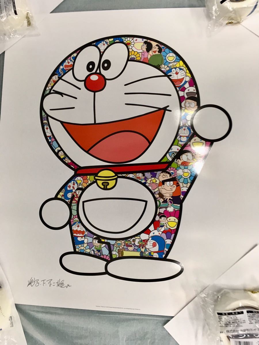 村上 隆 ドラえもん ありがとう ポスター ポスター】村上隆