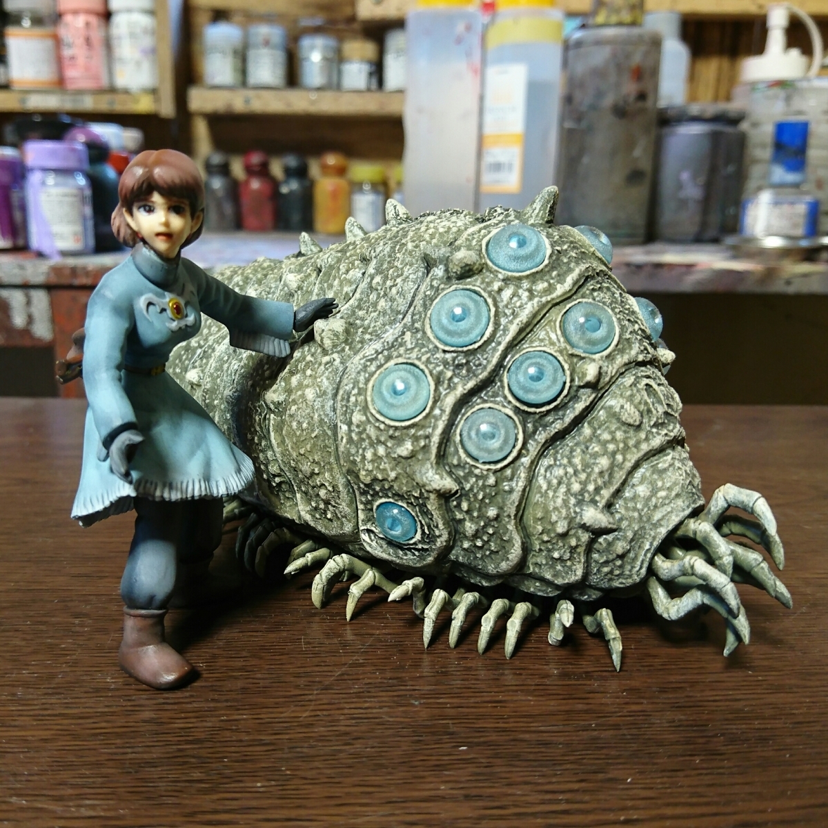 バンダイ フィギュア 風の谷のナウシカ リアル塗装「王蟲」1/20