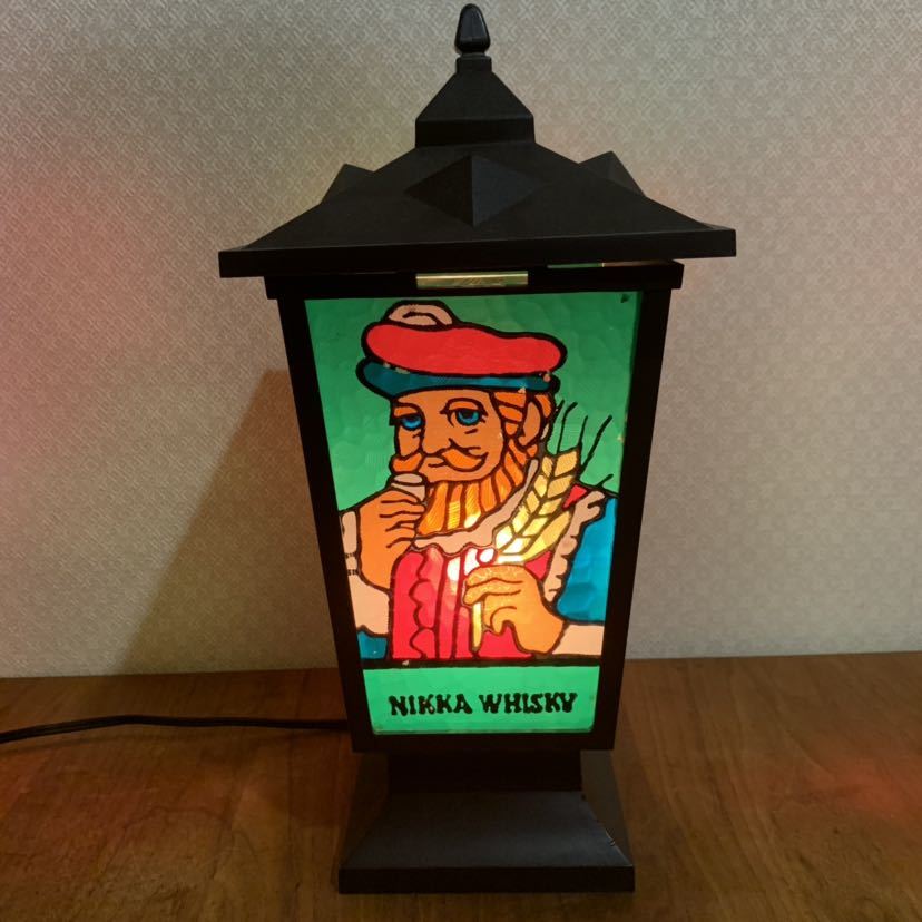 昭和レトロ】ニッカウヰスキー Super NIKKA ステンドランタン