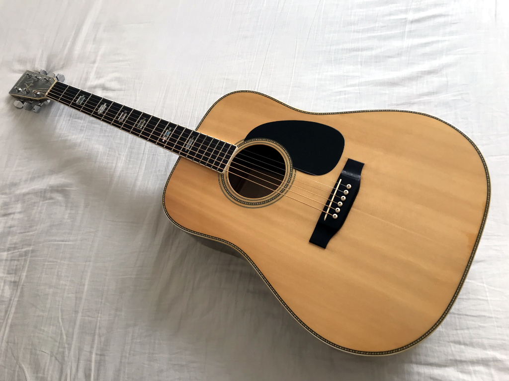 ヤマキ YAMAKI W500 アコースティックギター 木製 ソフトケース付き