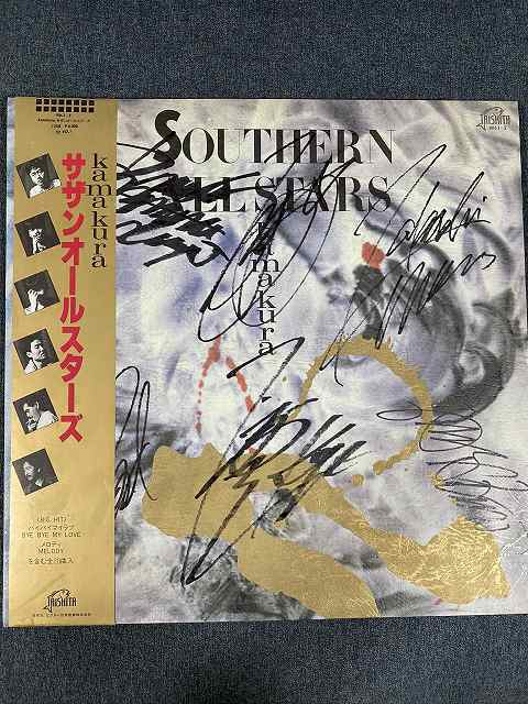サザンオールスターズ メンバー直筆サイン入り色紙 桑田佳祐