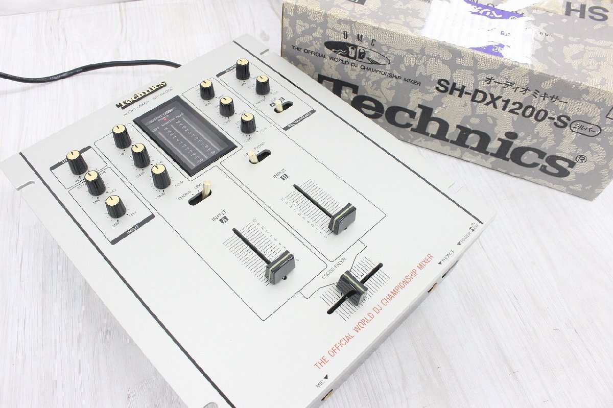 Technics DJ用 オーディオミキサー SH-DX1200 ターンテーブル Technics