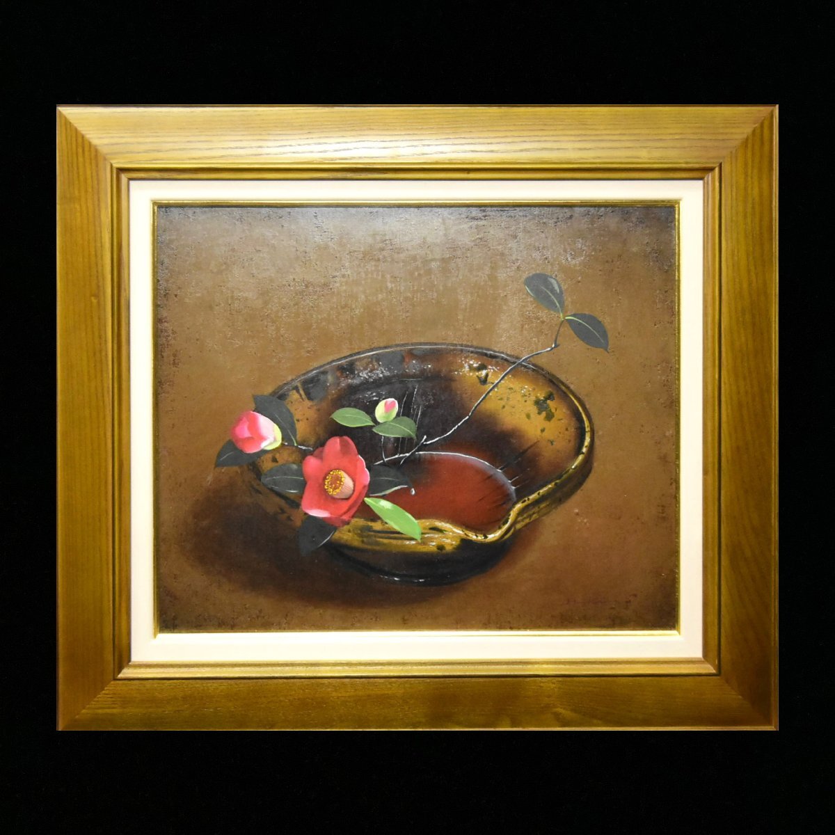 八代亜紀 油彩F4サイズ 夢の中で 八代亜紀 絵画 油彩F4サイズ 夢の中で