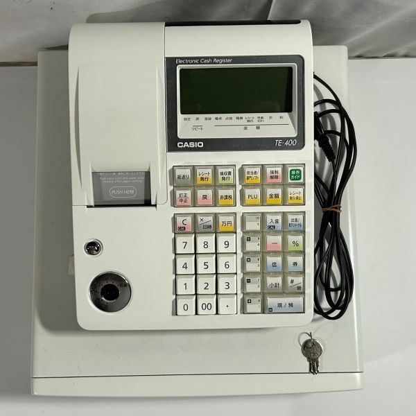 電子レジスター CASIO TE-340/NL-300 中古 電子レジスター CASIO TE