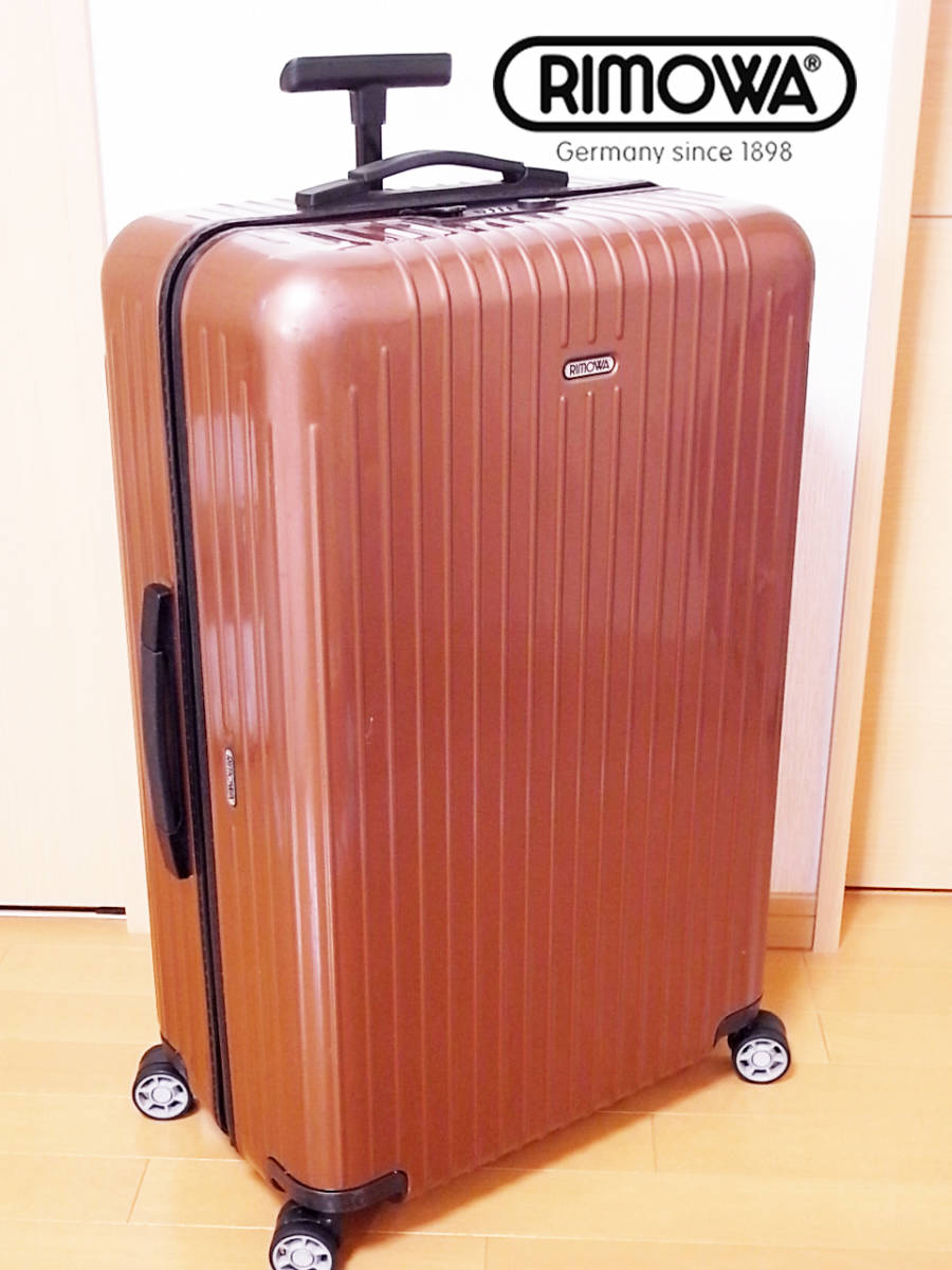 ◇美品 リモワ サルサ33L【機内持込可】人気色レッド◇メンテ