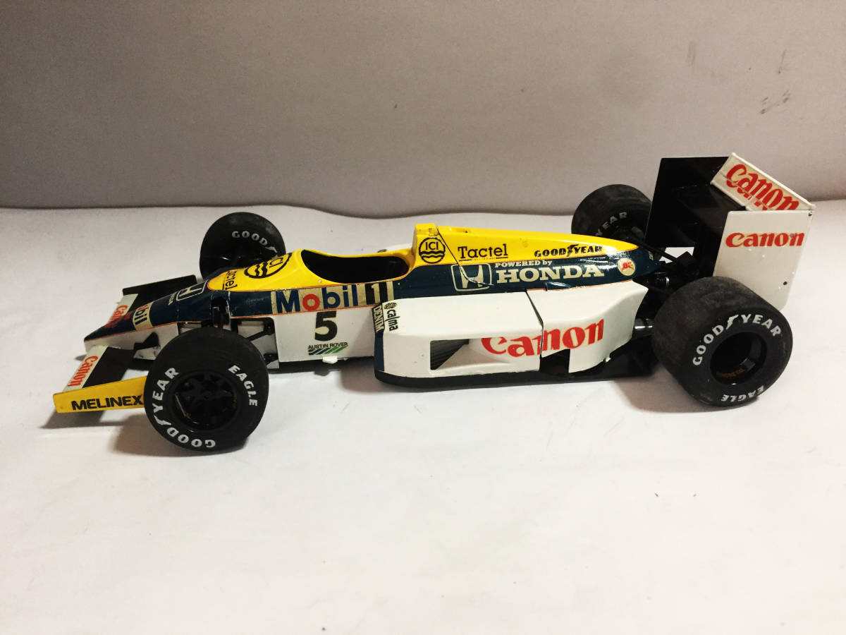 タミヤ RW F1 改(ウィリアムズ ホンダ FW-10仕様) シャーシ付き タミヤ