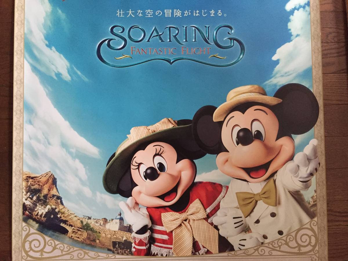 東京ディズニーリゾートミッキー＆ミニードUP○入手困難非売品B1特大