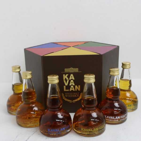 KAVALAN ウイスキーセット 6本 各50ml 6本セット KAVALAN カバラン