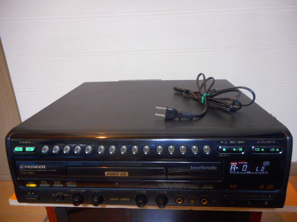 パイオニア Pioneer CLD-K8V LDプレーヤー レーザーカラオケ 【公式通販】