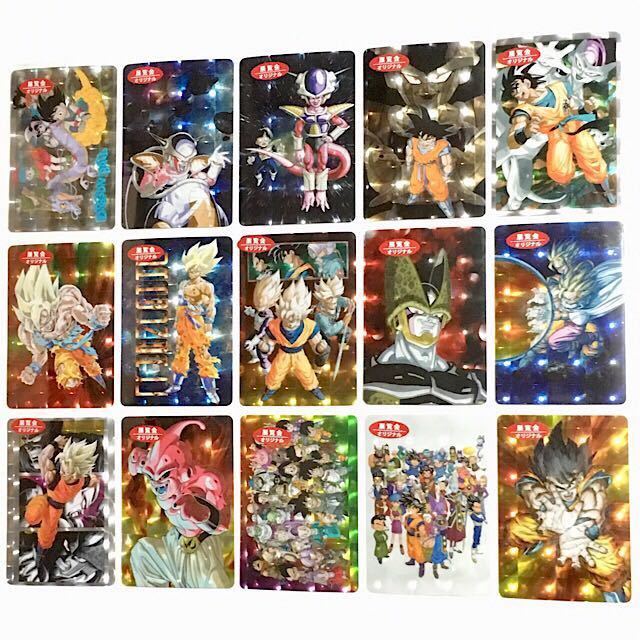 ドラゴンボール展 展覧会 オリジナルホロカード全15種 希少