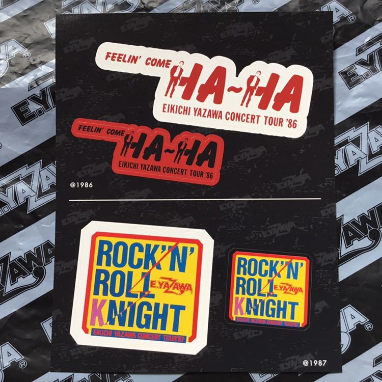 矢沢永吉 ROCK'N' ROLL KNIGHT タオル 1987 矢沢永吉 87年 ROCK'N ROLL