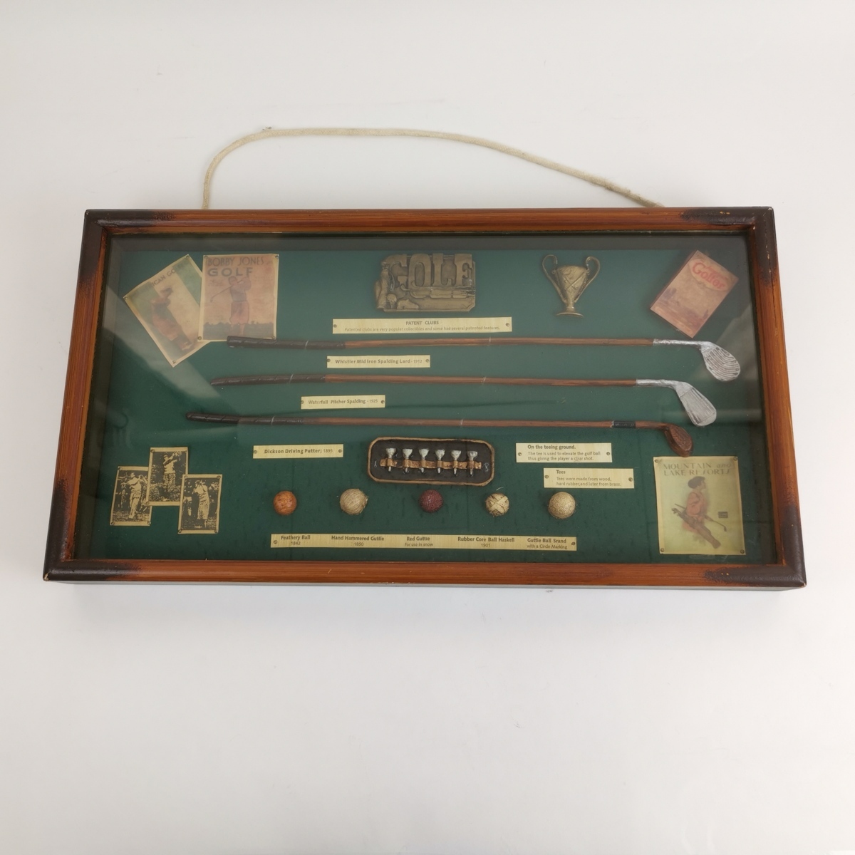 希少サイズ アンティーク GOLF ゴルフクラブ インテリアボビージョーンズ