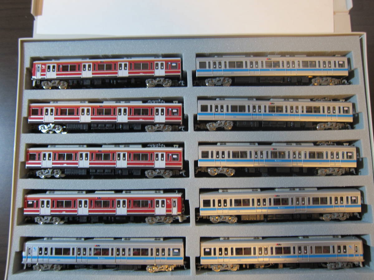 とだっちGREENMAX 小田急1000形6+4(赤) 10両セット グリーンマックス