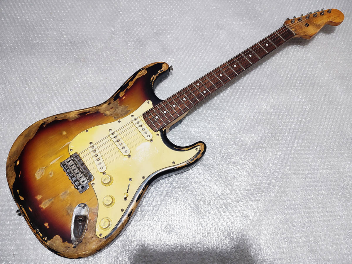 レリック ストラトキャスター サンバースト MJTボディ 1962仕様
