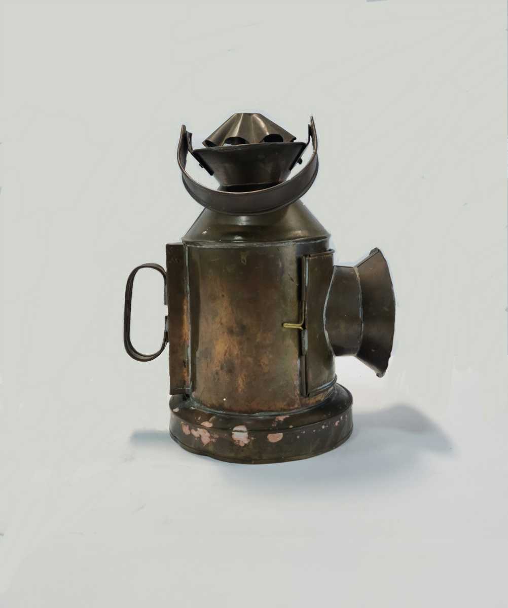 希少！レアなアンティーク品・ヴィンテージ 旧国鉄 カンテラ 瓦斯