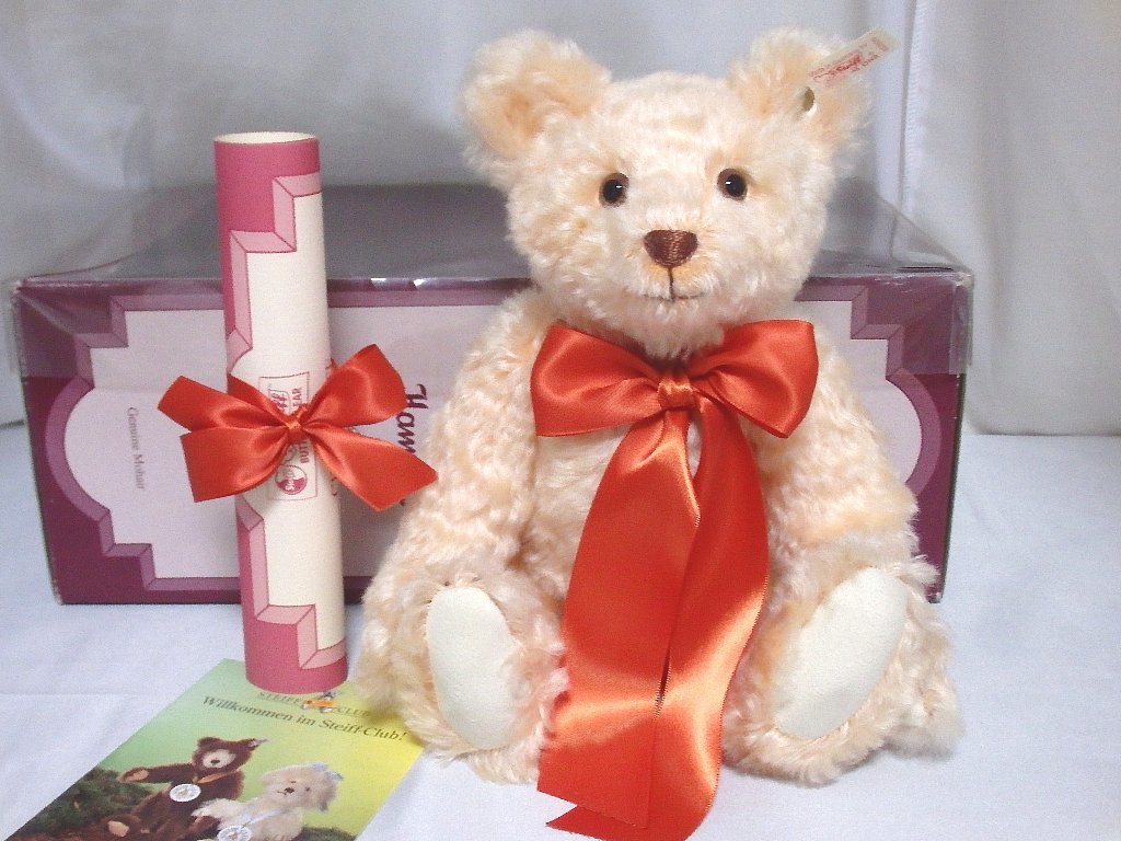 シュタイフ社テディベア 1996年限定 Hamleys チェスター