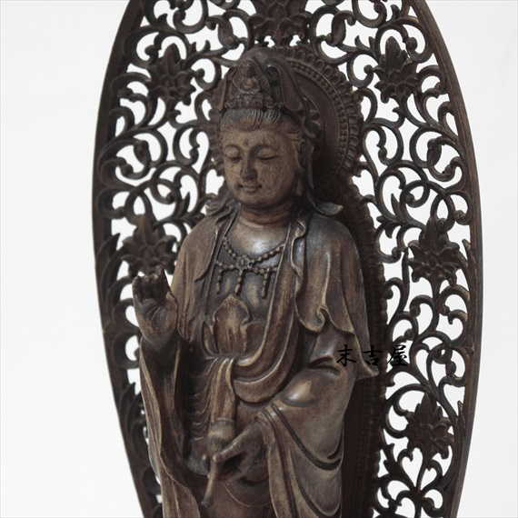 銅製 仏像 八臂十一面観音仏像 開運 風水 招財 置物 工芸品 銅製