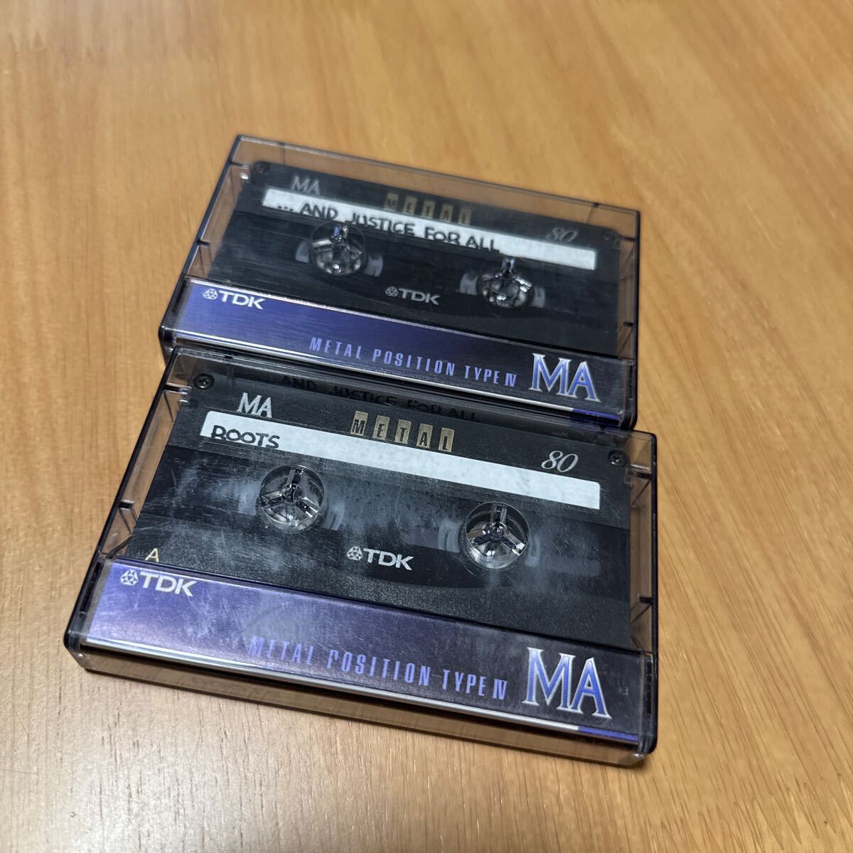 a763 TDK MA-R 90 METAL カセットテープ メタル 最上級 当時物 昭和