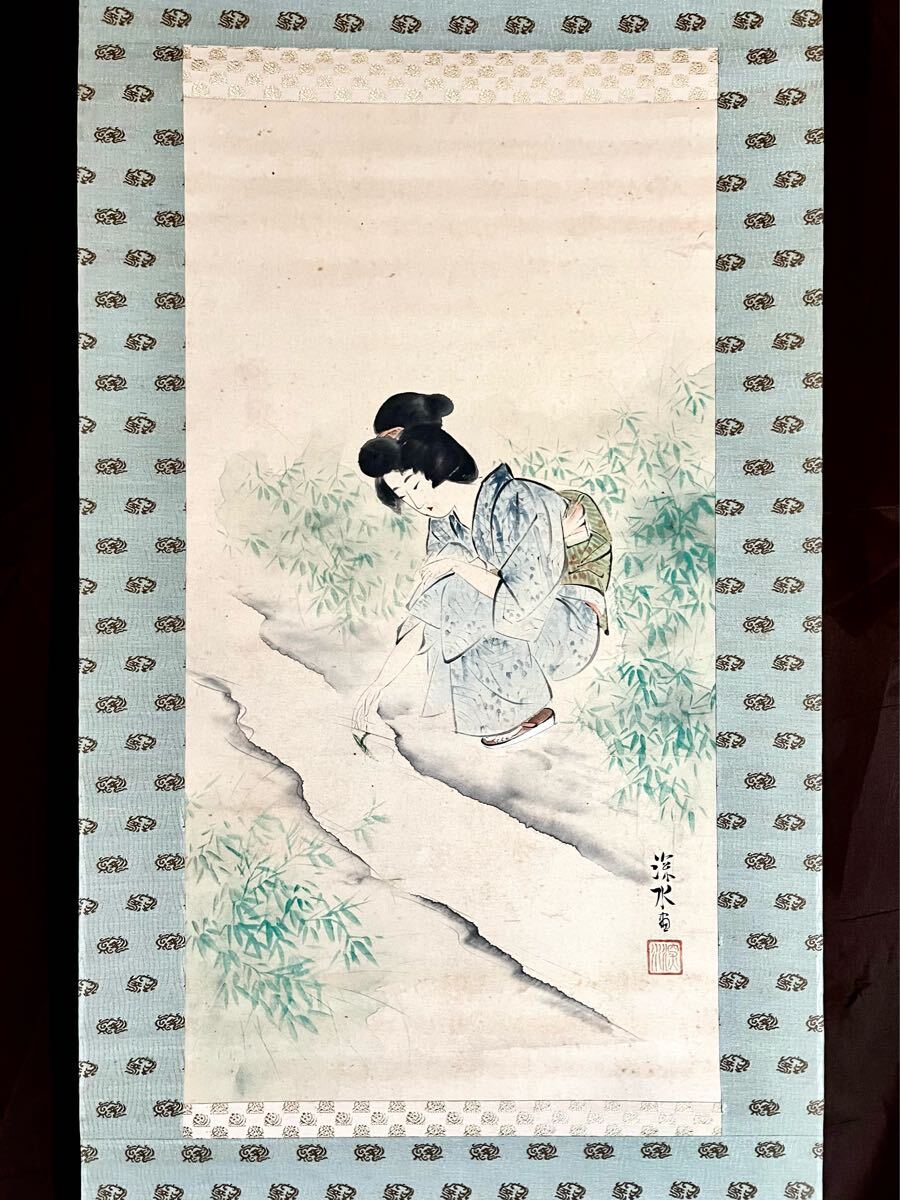 伊東深水 真筆作品 裸婦デッサン画 【公式通販】