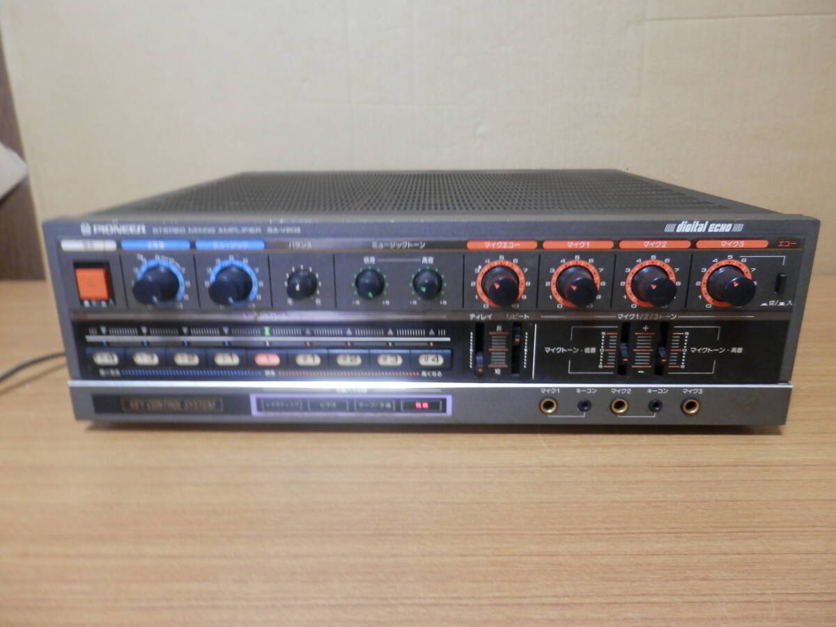 ☆パイオニア SA-V21Ⅱ カラオケアンプ 動作品☆ パイオニア カラオケ