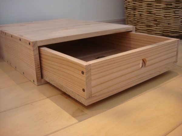 ☆送料無料サイズ変更可能A3丸穴14段引き出し/無垢材木製書類