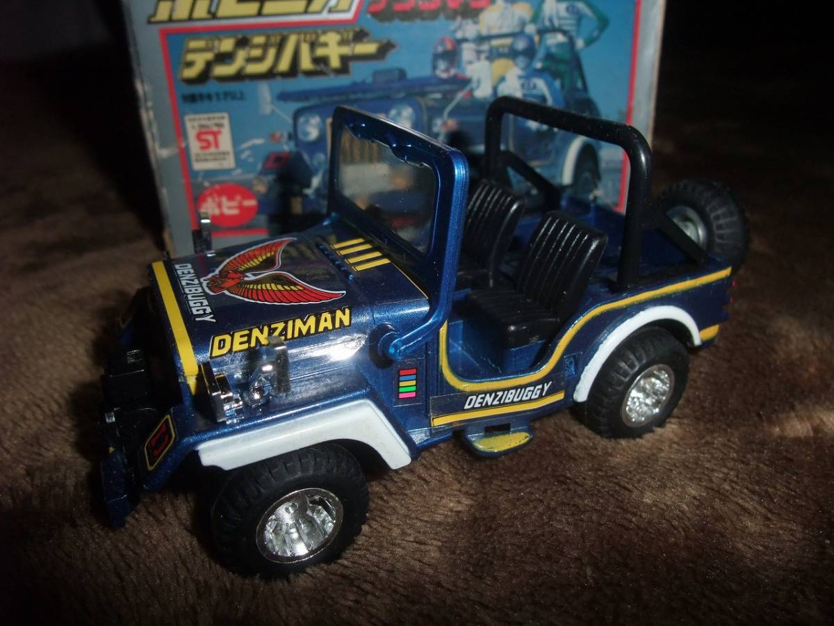 ポピー ポピニカ PB-98 デンジバギー 電磁戦隊デンジマン 人形5種付