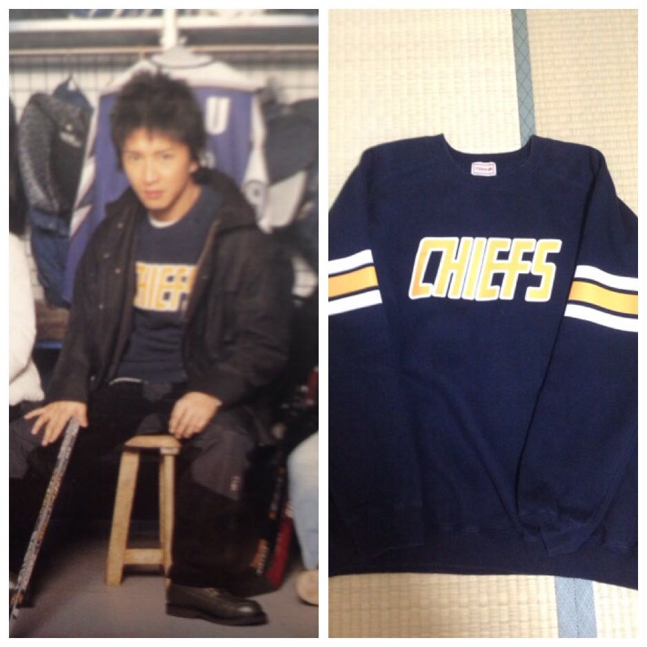 即決】初期 UK製 キムタク着 テンダーロイン CHIEF 七分袖 ラグラン