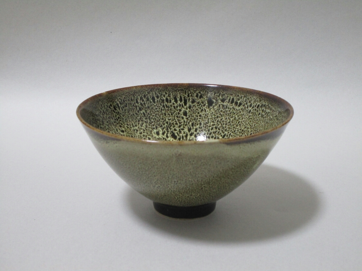 中国古美術/建窯窯変天目茶碗【保存箱付】 中国古美術/建窯窯変天目