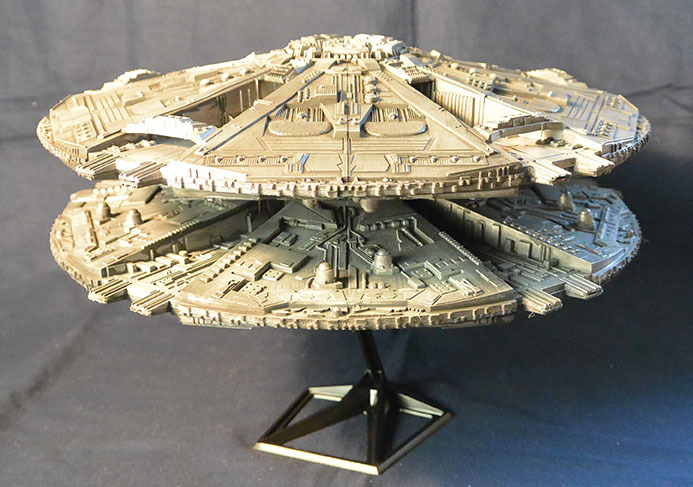 宇宙空母 ギャラクティカ サイロン・ベース・スター プラモデル