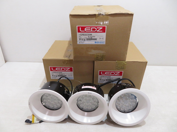 ENDO LED防湿形ベースダウン ERD2663W（ランプ付）2個 ENDO LED