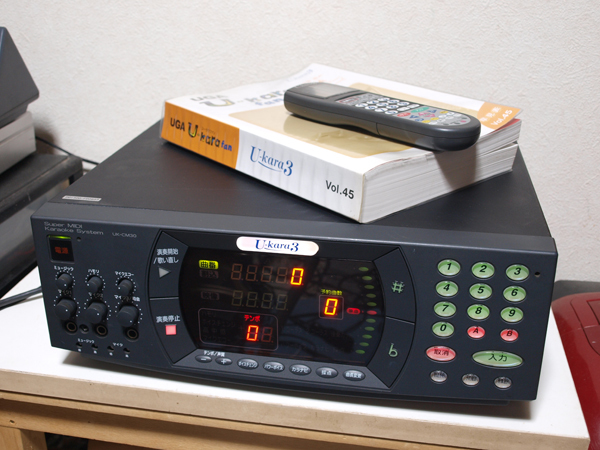 ジャンク品 ユーカラ3 Ukara3 カラオケ・コマンダー カラオケ通信DAM